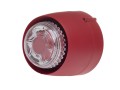  VTB Spatial Sounder/Beacon Shallow Red Body Clear Lens