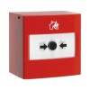 ESP SCP2R Resettable Breakglass Call Point for Fire Alarms with Back Box 